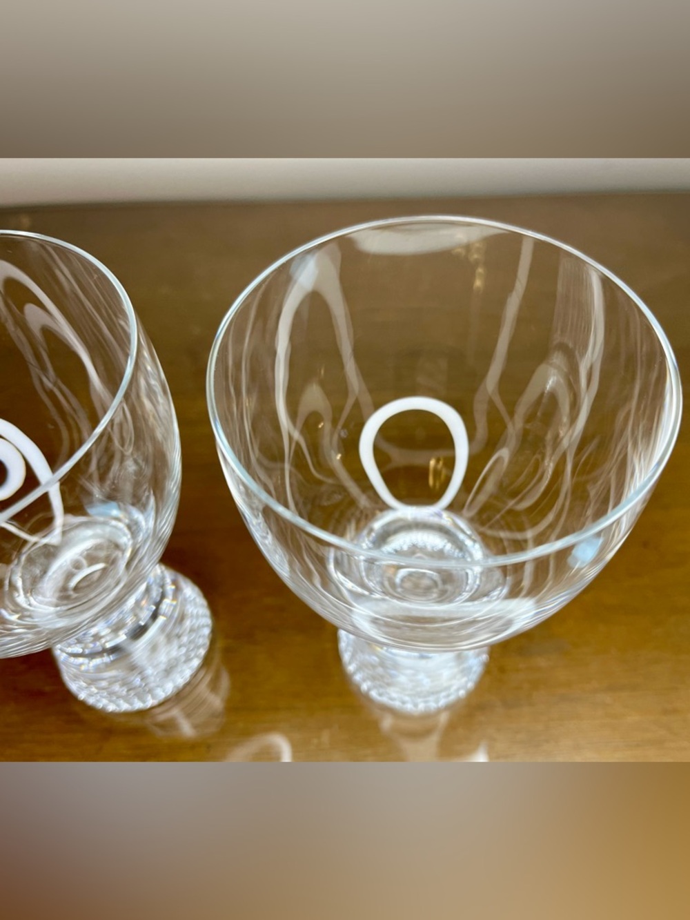 2 Kosta Boda Wine Glasses Glass Clear Limelight Göran Wärff 8.5 oz - Picture 5 of 16